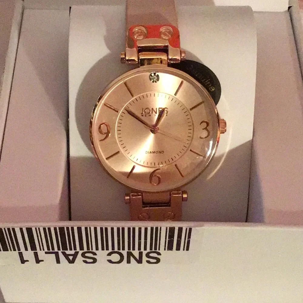 Jones New York Diamond Collection Rose Gold Watch - Picture 3 of 6